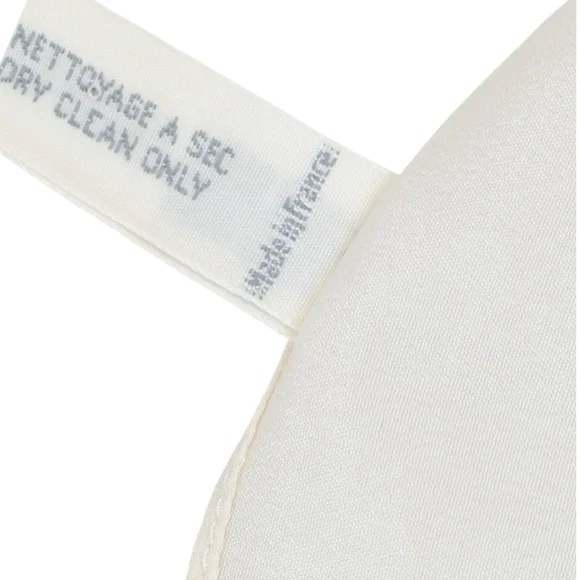 Christian Dior Vintage Striped Rose Silk Scarf Size 21” White Blue Red - Picture 2 of 9